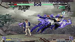 The King of Fighters 2002 Mugen - Zodiac. vs Sebas835 - YouTube