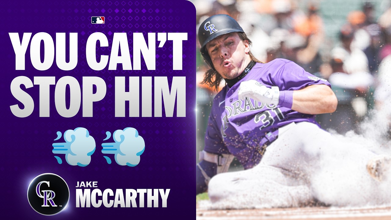 ANOTHER INSIDE-THE-PARKER?! 🤯 Jake McCarthy turns on the jets AGAIN | MLB Highlights