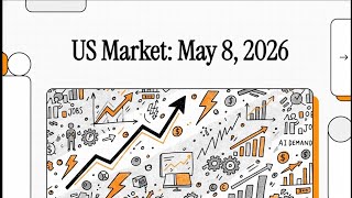 📈US Market: Nasdaq Hits Historic High! AI Boom Drives 6-Week Winning Streak 🚀 May 8, 2026