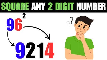 Square ANY 2-Digit Number in 3 Seconds – Mind-Blowing Math Trick!