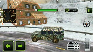US Army Truck Driving 2021 - Army Cargo Transporter Game - Android Gameplay screenshot 5