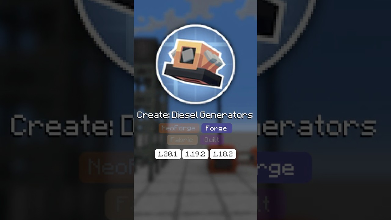 Create: Diesel Generators 1.3.0 - Огнемет и новые фишки  