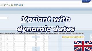 [EN] Dynamic Dates in SAP Variants