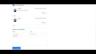 Comments and replies using php and mysql