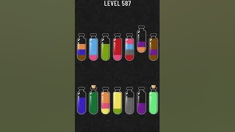 Soda Sort Puzzle - level 587