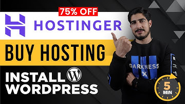 How To Buy Hostinger Hosting And Install WordPress 2025 | Setup WordPress In Hostinger