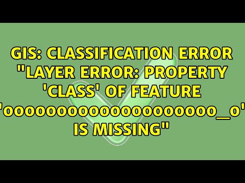 Classification error 'Layer