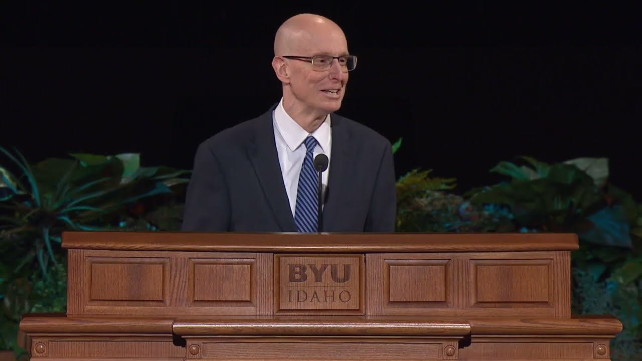 Presidente Henry J. Eyring ensina alunos da BYU-Idaho sobre