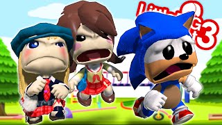 LittleBigPlanet 3 - Sonic Tries To Escape Kindergarten  - PC Gameplay | EpicLBPTime