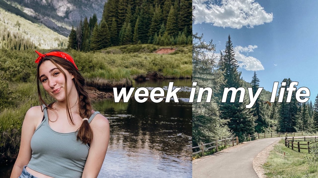 summer week in my life in colorado! // pedal boats, hiking, and ice cream