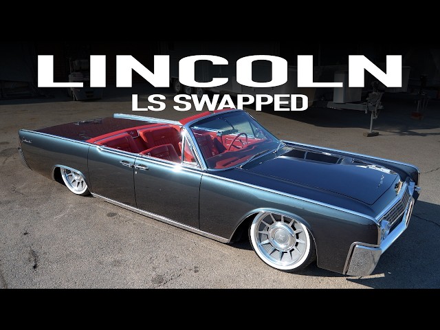 CUSTOM Garage Built '63 Lincoln Continental LS Powered & SLAMMED