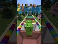 Los Tuntuntuncitos SquidGame Block Jumping in Minecraft! Help Lirili Larila #67 - BlockOfFun