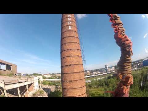 Ropejumping Труба Полтинник 50м GoPro 14/07/13 Виталька