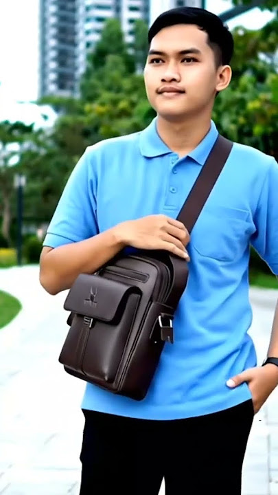 Tas Selempang Pria Kulit#tasslempang #tasselempangpria #taspria