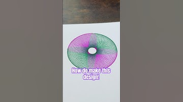How to make this Spirograph design.