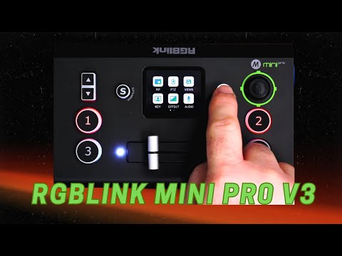RGBLINK mini pro HDMI video switcher thorough review and