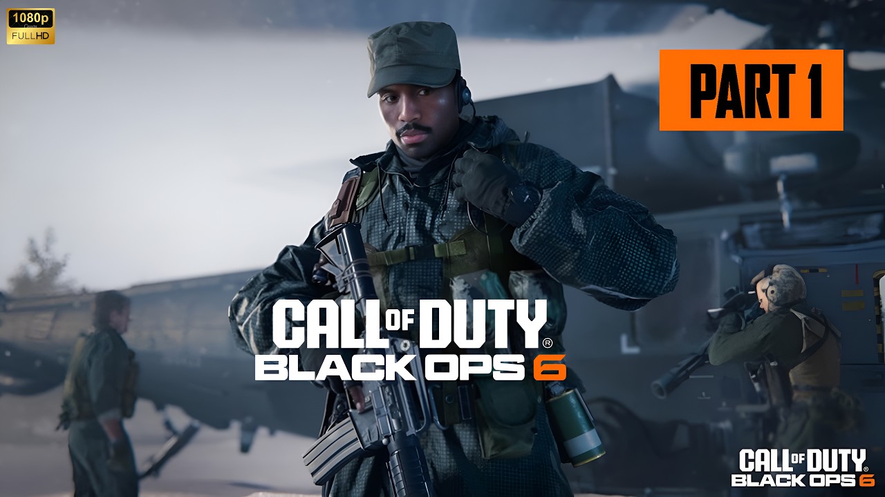 CALL OF DUTY BLACK OPS 6 PC Walkthrough FIRST HOUR Gameplay Part 1 ...