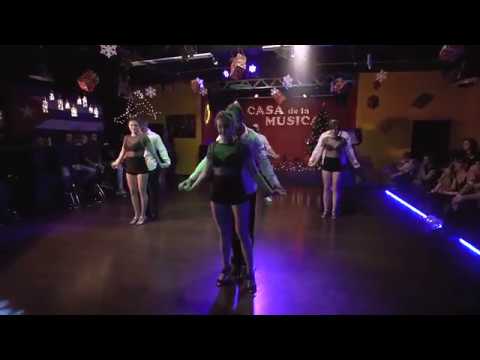 Bachata show in