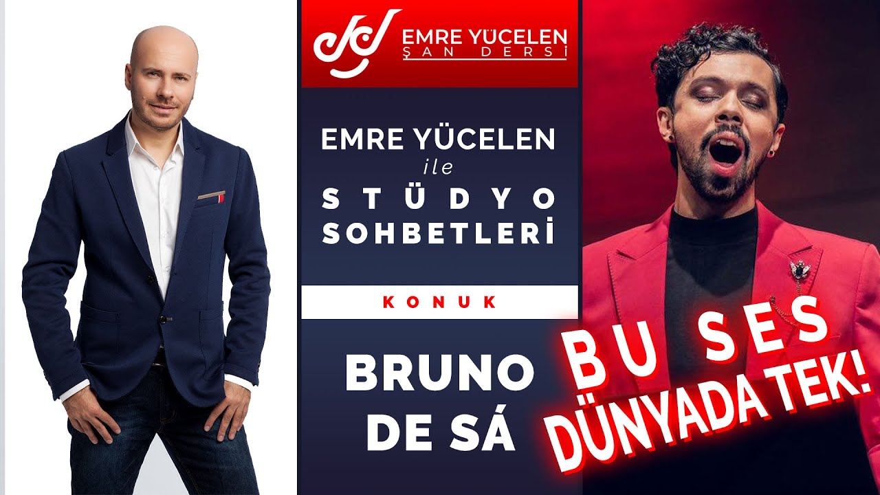 Этот голос всего один в мире! Студийный чат Бруно де Са с Эмре Юселеном
