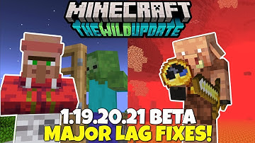 20+ Bug Fixes & HUGE Server Lag Improvements! Minecraft Bedrock Beta, 1.19.20.21