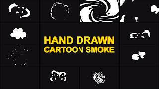 Hand-Drawn Cartoon Smoke Unity Preview