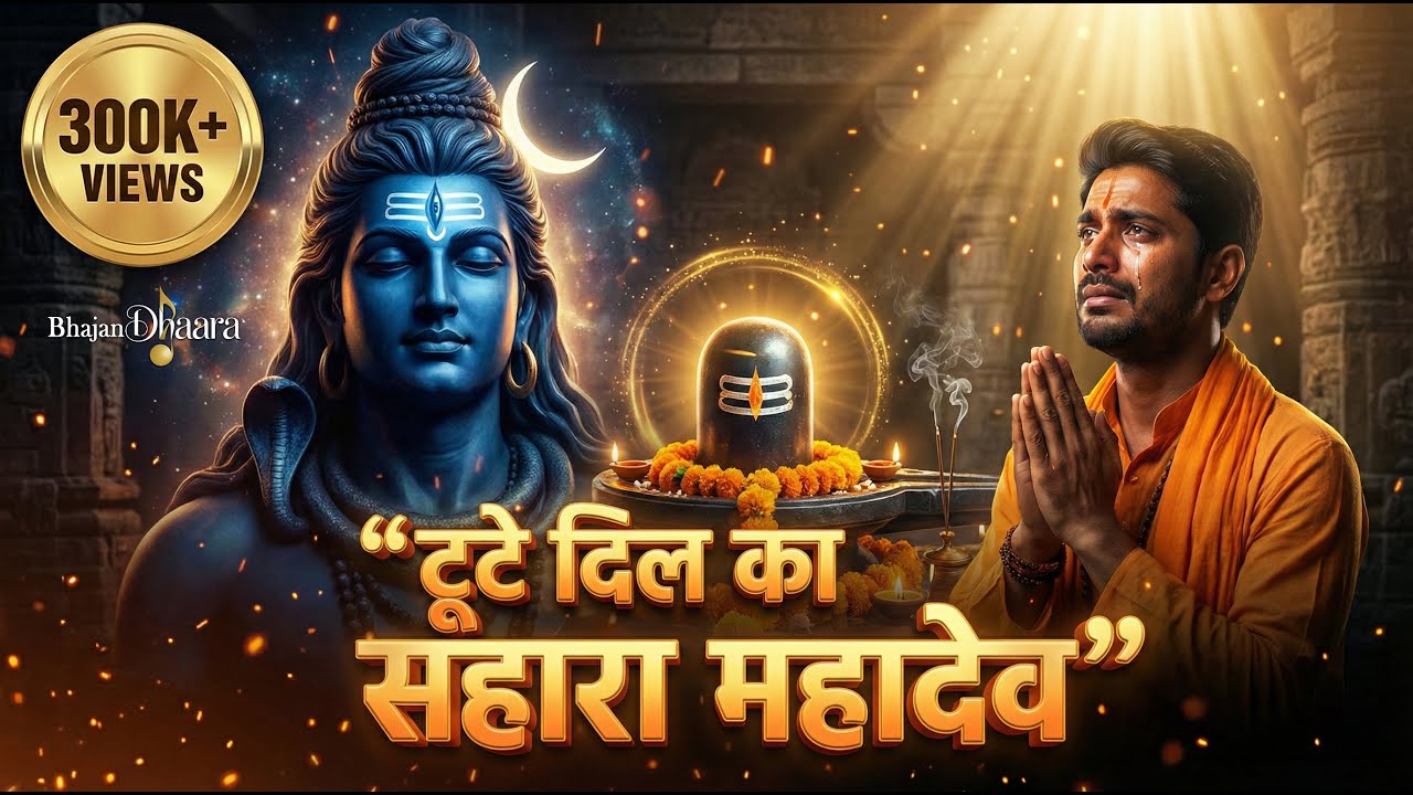 टूटे दिल का सहारा महादेव | भावुक भक्ति भजन | Broken Devotee’s Cry to Lord Shiva | Bhajan Dhaara
