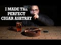 I made the perfect cigar ashtray  how to  diy  woodworking