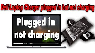 dell laptop charger plugged in not charging | how to fix | urdu, hindi