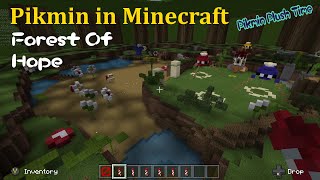 Minecraft Pikmin Forest Of Hope Build with Pikmin Plushtime