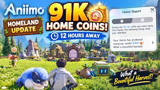 Aniimo Homeland Update: Better Production, More Home Coins & RV Progress (Level 6)
