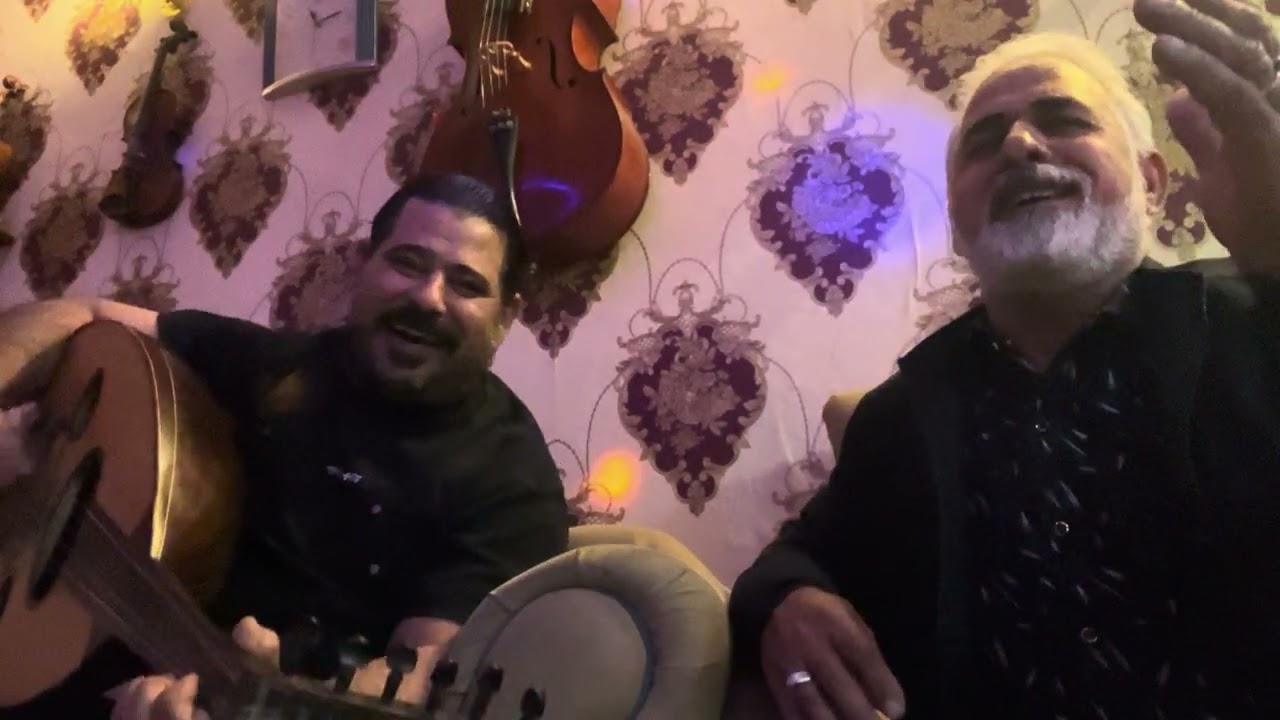 رضا البياتي مع العازف محمد الشرقي (احبابي من مشو ما ودعتهم )