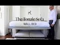 Motorized Wall Bed Demo: Tonale Sofa Transforms in Under 15 Seconds