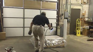 How to Shrink Wrap Low Profile Pallet Loads With the Shrinkfast Model 998 Using Shrink Sheeting