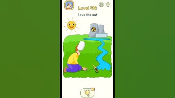 Dop 2 (Delete One Part) Level-412 save the ant #viralvideo #shorts @MrRocky_Gaming