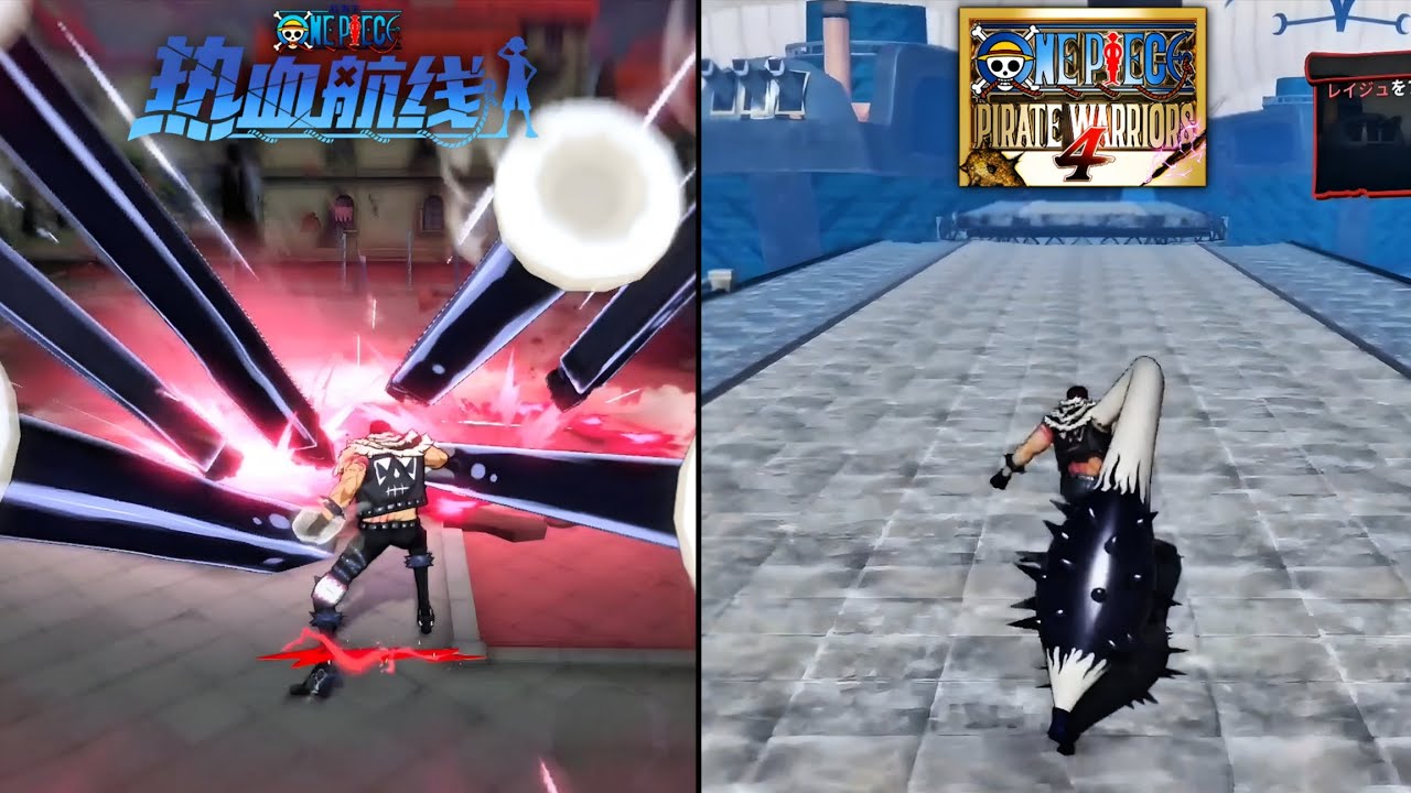 One Piece Fighting Path vs One Piece Pirate Warriors 4 - Katakuri 