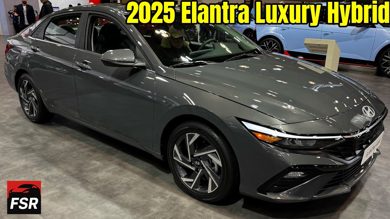 2025 Hyundai Elantra Luxury Hybrid – Style Meets Smart Efficiency