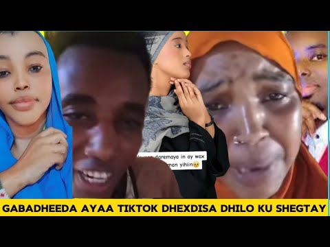 DEG DEG KIISKI UGU FOSHA XUMA ABID HOOYADEED AYEEY TIKTOK LIFE DHEXDISA KU CAYSAY MAXKAMADA DAAHIR