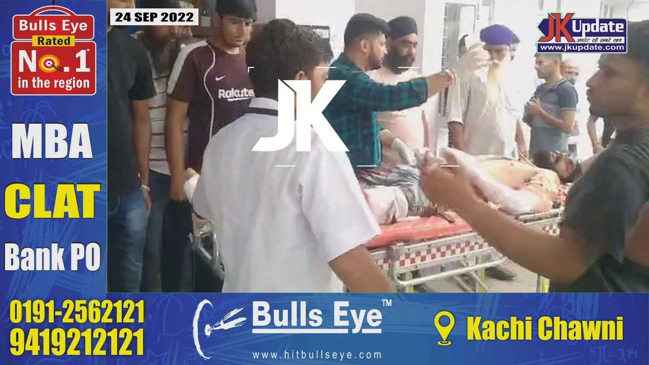 A youth attacked with sharp edge weapon in Vijaypur