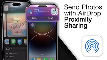 How to Send Photos With AirDrop Proximity Sharing in iOS 18!
