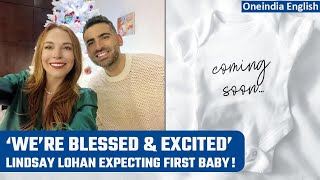 Actor Lindsay Lohan pregnant, expecting first baby with Bader Shammas | Oneindia News