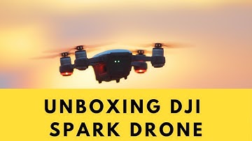 Unboxing DJI Spark Drone