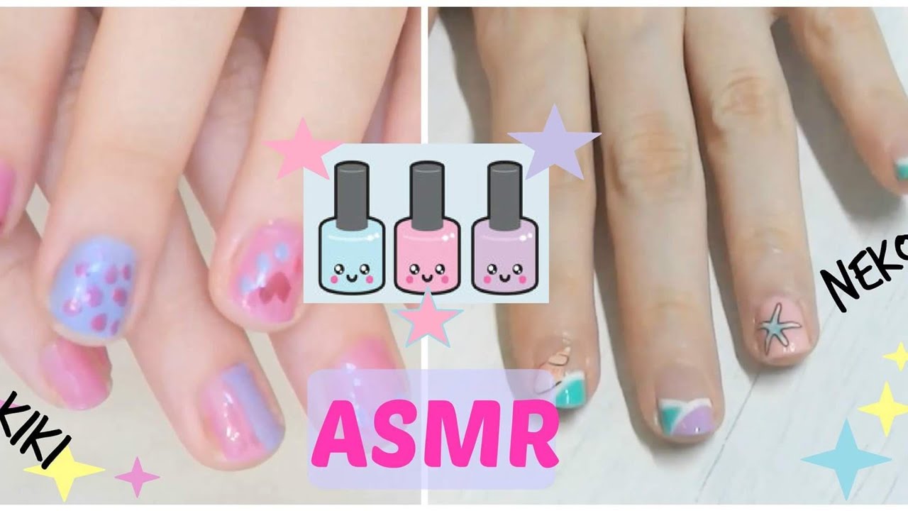 Uñas bonitas con Kiki (Hermetic Kitten) y Neko. #NeKikiIsReal | ASMR español
