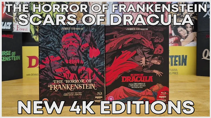Horror Of Frankenstein & Scars Of Dracula | New 4k Hammer Horror Collections