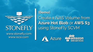 [SCVM Demo]How to Create a NAS Volume in Azure Hot Blob