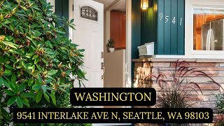 For Sale: 9541 Interlake Ave N, Seattle, WA 98103 | Beautiful Home| #washington #realestate