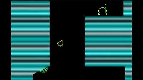 BBC Micro game review: Thrust