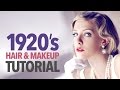 1920s makeup & hair tutorial