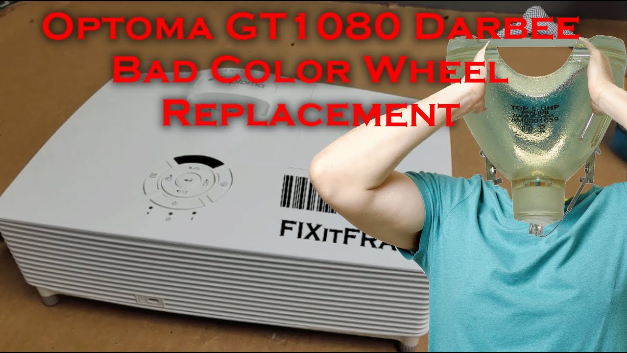 Optoma GT1080 Darbee DLP Projector Color Wheel Replacement YouTube