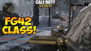 FG-42 BEST CLASS SETUP WORLD WAR 2! COD WW2 FG-42 BEST CLASS SETUP IN COD WORLD WAR 2!