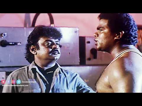 சட்டம் தெரிஞ்சவன் மட்டுமல்ல புத்திசாலி | Vijayakanth Action Scenes | Tamil Movies | Periya Marudhu